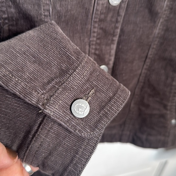 EQL In Motion Brown Corduroy Jacket New with Tag W1119 Size L - Picture 6 of 10